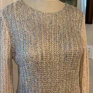 INC Sweater Metallic Dress/Tunic